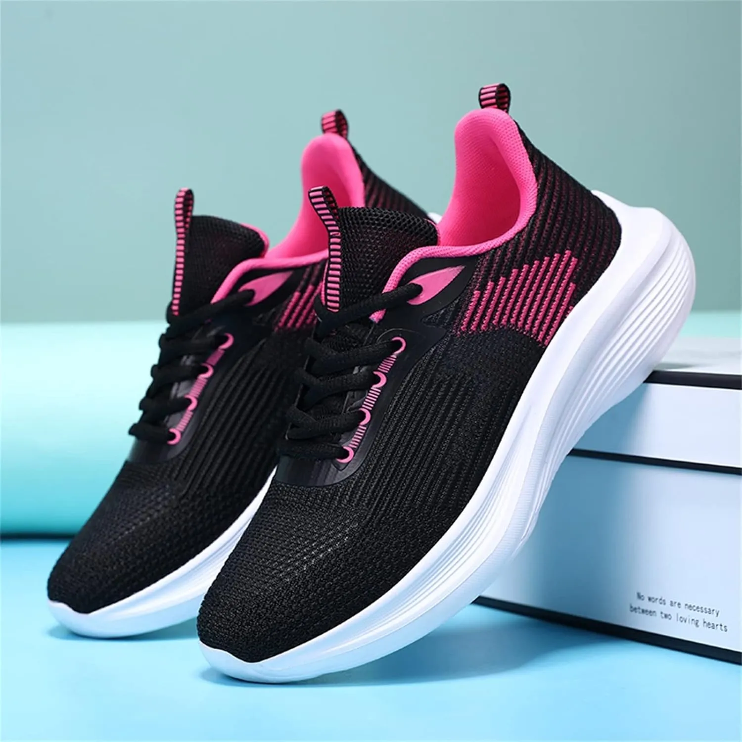 SBGMoSJ Sneakers for Women Wide Width Black Comfy Fall Shoes for Women 2023 Nursing Shoes Women Comfortable Wide Womens Fashion Sneakers Size 10.5 Slip On Walking Shoes Women Comfort