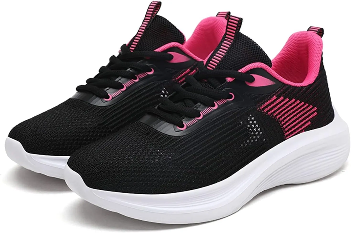 SBGMoSJ Sneakers for Women Wide Width Black Comfy Fall Shoes for Women 2023 Nursing Shoes Women Comfortable Wide Womens Fashion Sneakers Size 10.5 Slip On Walking Shoes Women Comfort