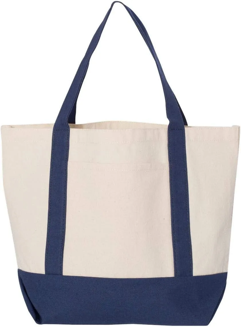 Seaside Canvas Boat Tote (8867)