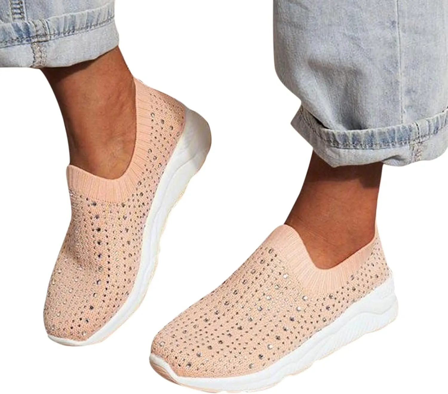 Slip On Shoes Women Dressy with Wedge Womens Tennis Shoes Size 9w Black High Top Sneakers for Women Platform Bowling Shoes Women 8 Black Zapatos Antiderrapantes para Mujer De Trabajo