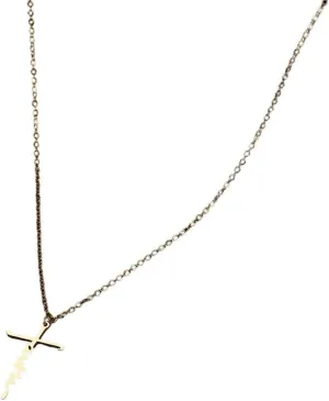 Stainless Steel Necklaces Christian Cross Pendant Chain Jesus Choker Fashion Charm Religous Necklace For Women Jewelry Gifts 1Pc DANS03425