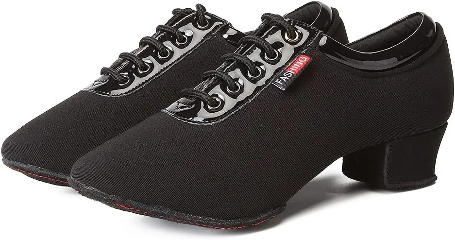TINRYMX Women & Men Latin Dance Shoes Lace up Ballroom Modern Tango Professional Performence Practice Dance Shoes,2801/2805