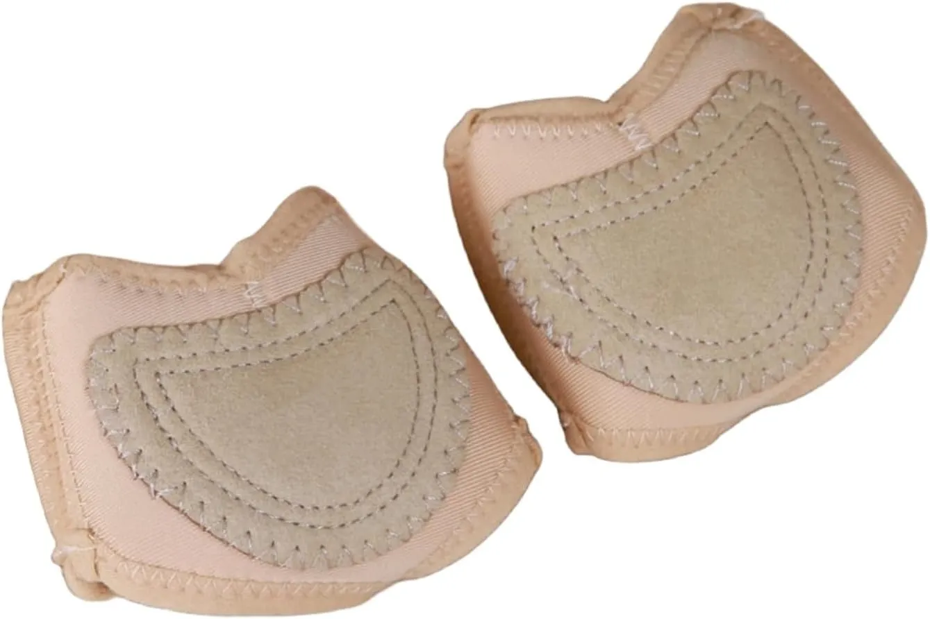 Toe Undies for Dance, Half Sole Toe Thongs for Lyrical Dance Contemporary Shoes, Nylon Foot Undies Footwear