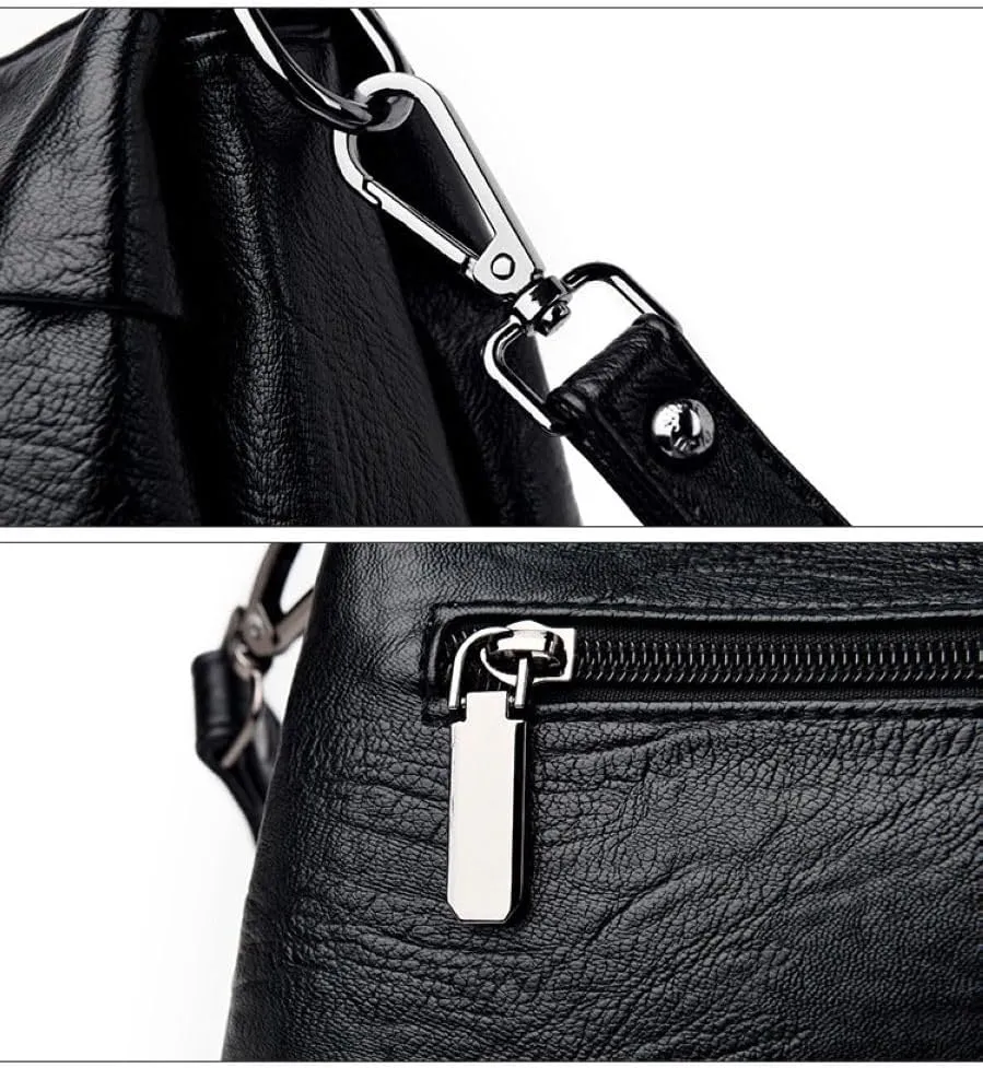 Tote Bag With Zipper,Casual Purses for Women Shoulder Bag,Top Handle Satchel Handbag for Travel Work ZW-5525