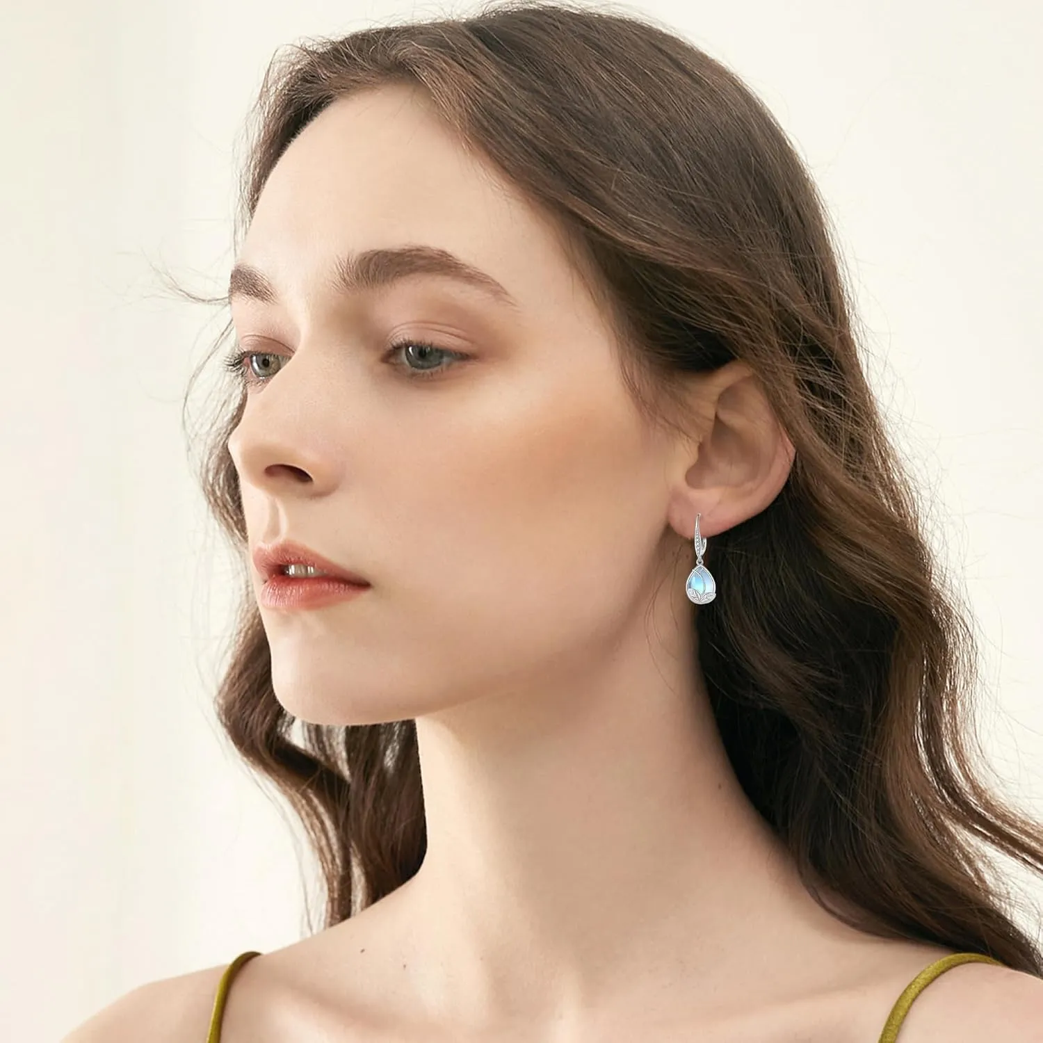Tulip/Hummingbird Earrings Sterling Silver Tulip Earrings Hummingbird Jewelry Tulip Gifts for Women