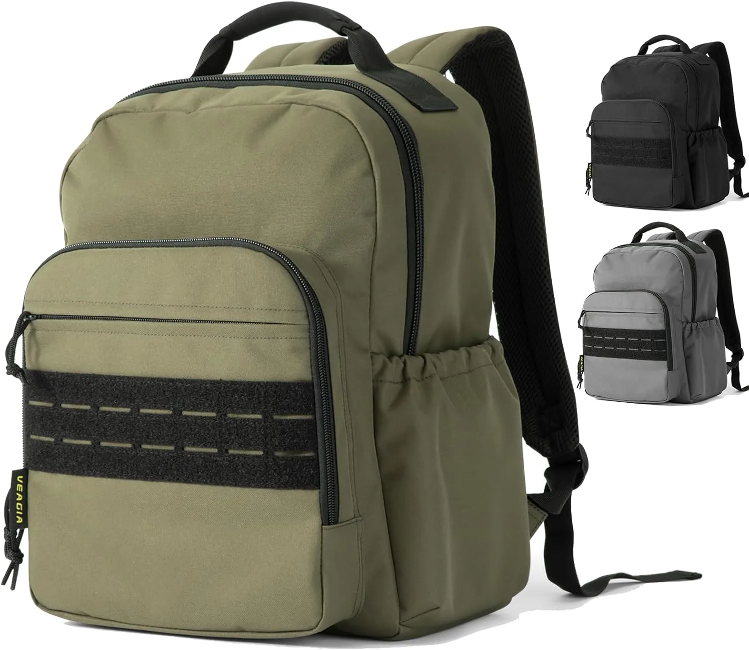 VEAGIA Tactical Travel Laptop Backpack For Men Large Heavy Duty Work Backpack Airline Approved Hiking Waterproof Backpack