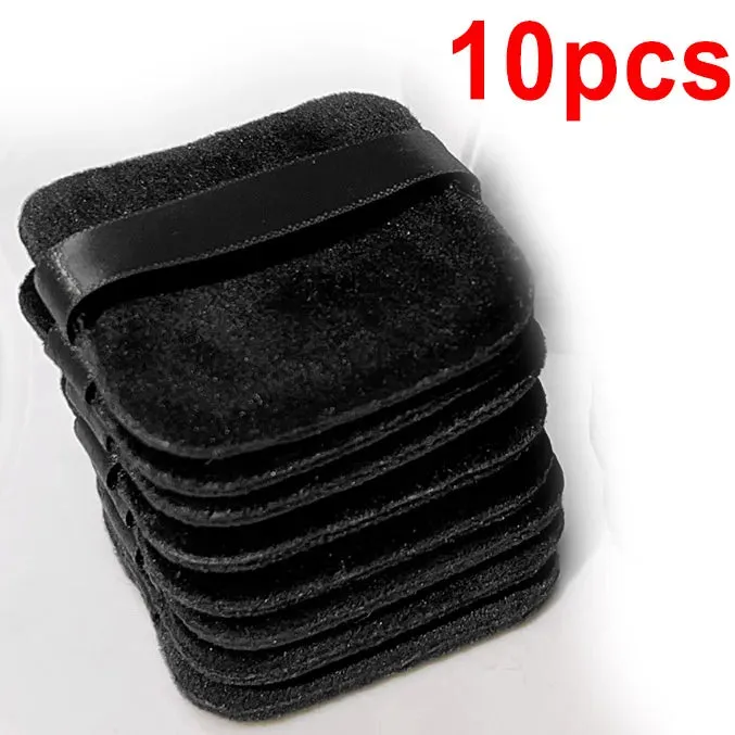 Wholesale Black Velet Powder Puffs with Box Makeup Sponges Wet Dry Use Setting Powder Pad Blush BB Cream Foundation Makeup Puff