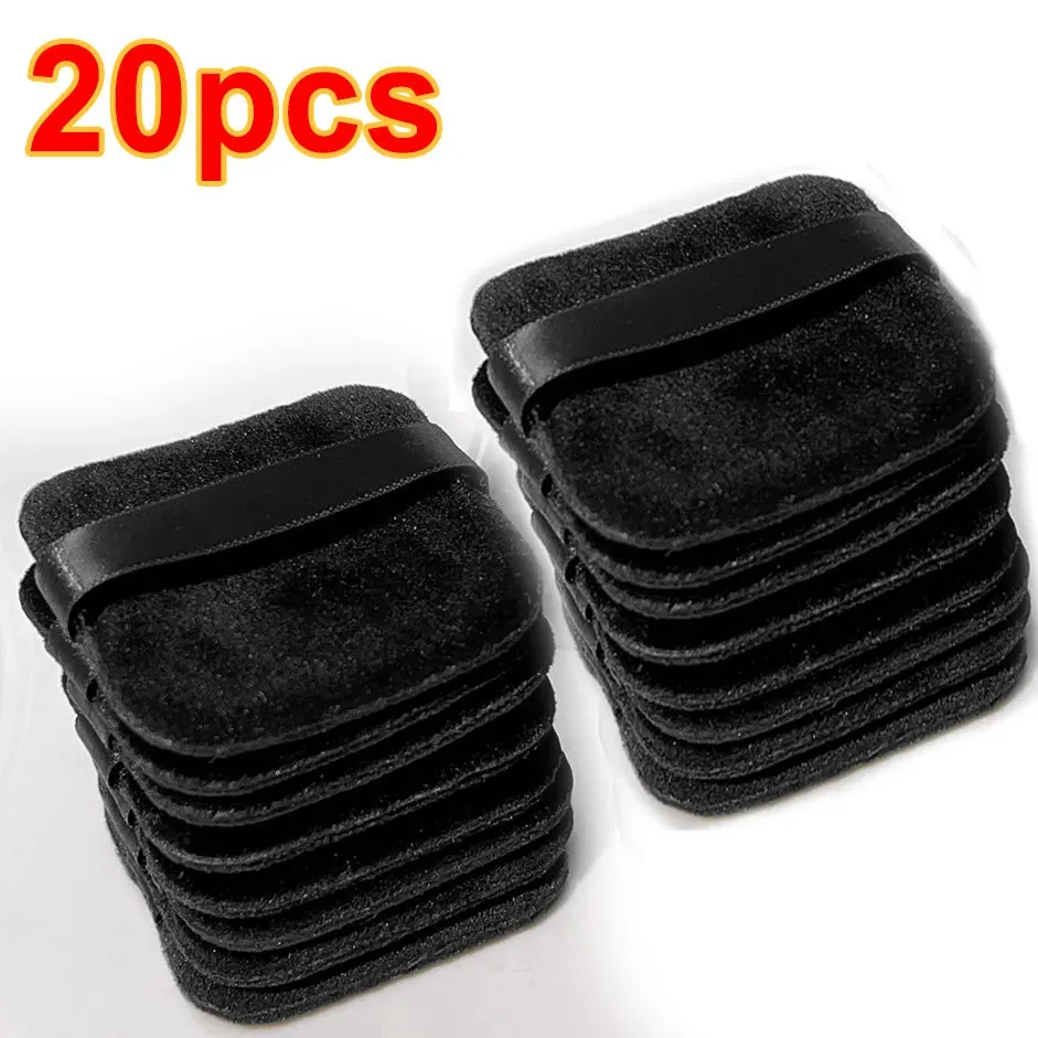 Wholesale Black Velet Powder Puffs with Box Makeup Sponges Wet Dry Use Setting Powder Pad Blush BB Cream Foundation Makeup Puff