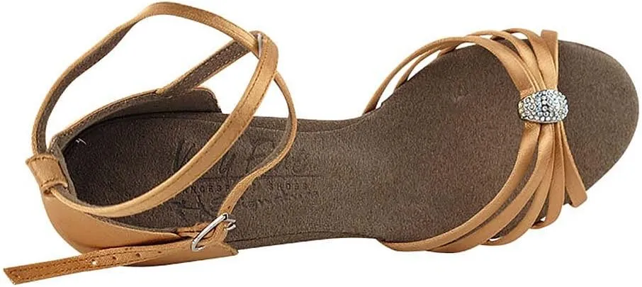 Women's Ballroom Dance Shoes Salsa Latin Practice Shoes S92311EB Comfortable-Very Fine 2" [Bundle of 5]