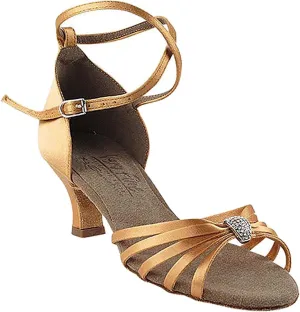 Women's Ballroom Dance Shoes Salsa Latin Practice Shoes S92311EB Comfortable-Very Fine 2" [Bundle of 5]