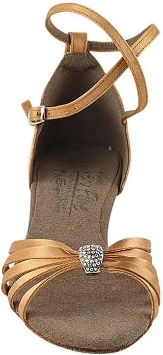 Women's Ballroom Dance Shoes Salsa Latin Practice Shoes S92311EB Comfortable-Very Fine 2" [Bundle of 5]