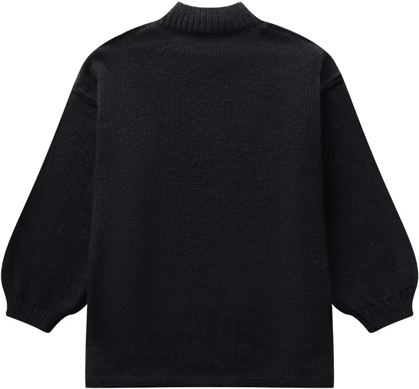 Women's Crewneck Color Block Sweaters for Women Long Sleeve Chunky Fall Pullover Sweater Fuzzy Knit Chunky Warm Top
