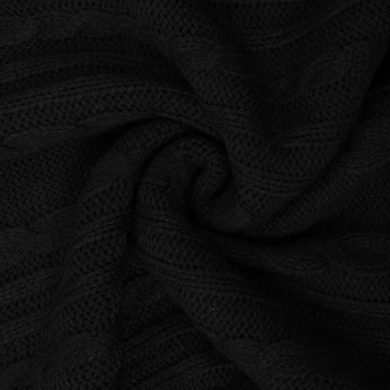 Women's Oversized Turtleneck Knitted Wool Knit Bottom Female Long Sleeve Thick Loose Pullover Sweater Dress Fall